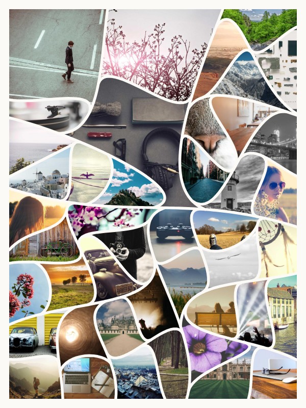 The same photos in the Curves style